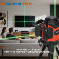 Niveau laser vert haute précision 5 lignes SA-05C - Niveau laser - Qualité professionnelle pour un travail précis
