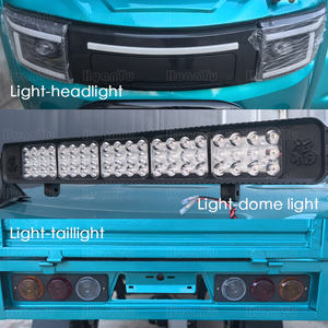 Tricycle électrique de transport de marchandises à <span class=keywords><strong>grande</strong></span> puissance 1500W, capacité de charge de 1000 kg, pour utilisation à la ferme et au jardin, avec 3 roues - Product Image 5
