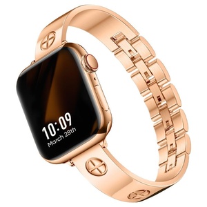 <span class=keywords><strong>Bracelet</strong></span> élégant pour femme en métal pour <span class=keywords><strong>Apple</strong></span> <span class=keywords><strong>Watch</strong></span>, <span class=keywords><strong>bracelet</strong></span> de luxe en acier inoxydable - Product Image 5