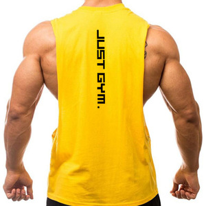 Camiseta Deportiva de Verano para Hombre, Chaleco para Correr, Chaleco Holgado de Algodón, Chaleco Deportivo sin Mangas para Hombre - Product Image 5