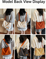 Sac messager imperméable à fermeture éclair, sac de voyage d'été léger unisexe avec sangle réglable, sac de facteur quotidien