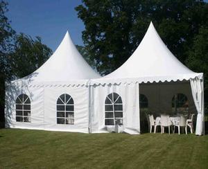 5x5m ignifugo yurte in PVC isolato Pagoda impermeabile tenda evento tenda tenda in alluminio capriata per la vendita Australia yurta - Product Image 6
