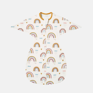 Sacchi <span class=keywords><strong>a</strong></span> <span class=keywords><strong>pelo</strong></span> in cotone 100% stampati per neonati con cerniera <span class=keywords><strong>a</strong></span> manica lunga indossabile avvolgitore per dormire per bambini estivi - Product Image 5