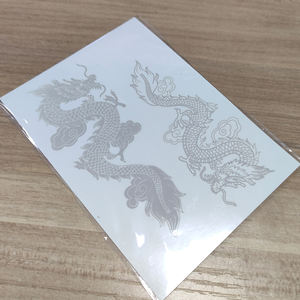 Vente en gros de tatouages temporaires pour <span class=keywords><strong>bras</strong></span> de transfert d'eau autocollants de <span class=keywords><strong>tatouage</strong></span> semi-permanents crâne <span class=keywords><strong>serpent</strong></span> fleur de dragon - Product Image 5