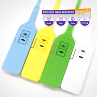 Sceau en plastique à double verrouillage anti-effraction AH-PS130 pour la sécurité