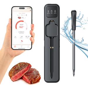 Prix de liquidation - Thermomètre numérique sans fil pour viande, thermomètre alimentaire en métal pour barbecue, cuisson, usage domestique sur <span class=keywords><strong>sucre</strong></span>, lait, eau, <span class=keywords><strong>confiture</strong></span> - Product Image 1
