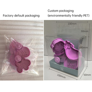 Stampo per Biscotti a Forma di Cartone Animato, Stampo in Plastica 3D a Pressione per Natale, Halloween, Pasqua - Product Image 3