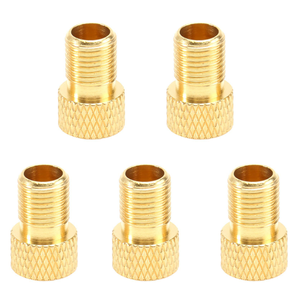 Adaptador de Válvula Presta a Schrader - Convertidor de Neumáticos de Bicicleta de Latón Sólido para Carretera y MTB (FV a <span class=keywords><strong>AV</strong></span>) - Product Image 1