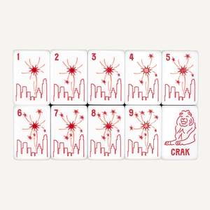 NEXUS New York Mahjong Set Big Landmarks American Mahjong Set by My Mahjong Line of Liberty & Taxi Design Premium Tiles - Product Image 3