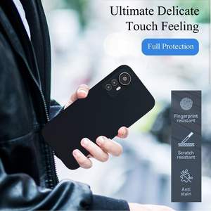 Coque de téléphone pour Xiao mi 12T Pro, étui de protection rigide en PC noir, mince et résistant aux chocs - Product Image 5