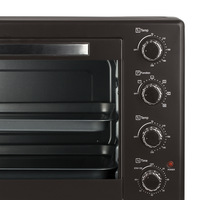 Four à Appareils Électroménagers de 50 Litres de Capacité, Four à Plateaux Intelligent, Four à Micro-ondes Électrique, Petit Four Électrique Ménager pour Pain, Pizza, Poulet
