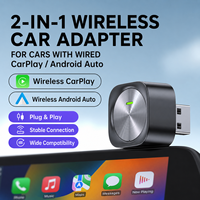 Adaptateur USB CarPlay sans fil de marque OEM MS-03, portable et compact, adaptateur USB filaire 2-en-1, dongle, garantie 1 an, Plug and Play