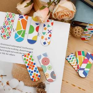 Boce personalizzabile personalizzato segnalibro magnetico pieghevole magnetico sublimazione in bianco segnalibro magnetico pieghevole segnalibro magnetico - Product Image 5