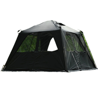 Tente de toit instantanée pour voiture, auvent latéral, abri solaire en forme de dôme pour les voyages en voiture, le camping et les aventures en plein air