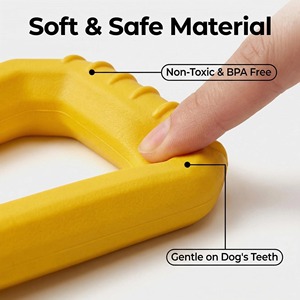 Juguete Interactivo Personalizado para Perros, de Goma Natural, para Jugar al Aire Libre o en Interiores - para Perros Medianos/Grandes - Product Image 3