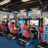 Mesin Game Balap Mobil Arcade Outrun 32 Koin Operasi Harga Pabrik Ama, Mesin Game Simulasi Mengemudi, Mesin Game Balap Mobil Arcade