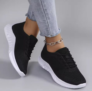 Zomerschoenen voor dames, ademend mesh, platte schoenen - Product Image 2