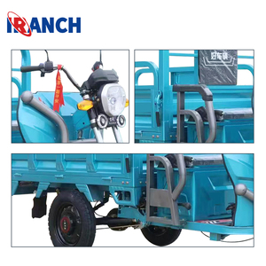 Tuk Tuk Elettrico a <span class=keywords><strong>Tre</strong></span> Ruote Personalizzato, Triciclo con Carrozzeria Aperta per Trasporto Merci, Veicolo di Alta Qualità con Autonomia 30-50km - Product Image 2