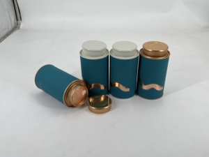 Van Khử Khí Một Chiều Tùy Chỉnh Lon Đóng Gói Hạt Cà Phê Nắp Vặn Kim Loại Ống Trên Dễ Bóc Lá Nhôm - Product Image 2