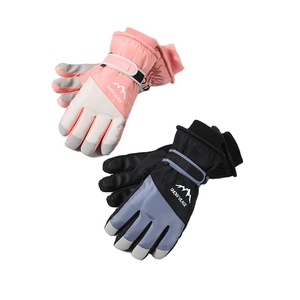Gants de ski pour femmes Gants de ski imperméables et chauds d'extérieur pour cyclisme Gants de ski à écran tactile Snowboard Logo personnalisé Gants d'hiver - Product Image 6