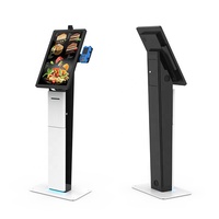 pour restaurants fast-food, permettant l’auto‑service, la consultation d’informations et le paiement, ainsi que la commande.