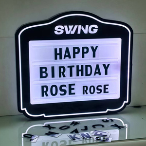 Tablero de Mensajes LED Personalizado de Gran Tamaño, Letras de 10 cm de Alto, Presentador de Botellas, Servicio VIP para Restaurante, Bar, Salón, <span class=keywords><strong>Discoteca</strong></span> - Product Image 6