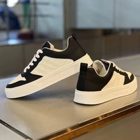 Baskets basses décontractées pour hommes, style coréen populaire, motif panda, noir et blanc, tendance printemps
