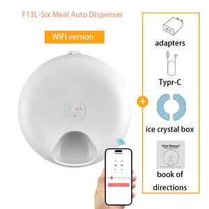 준비 재고 <span class=keywords><strong>6</strong></span> 식사 타이머 원격 제어 습식 사료 공급기 애완 동물 피더 자동 와이파이 고양이 피더 - Product Image 5