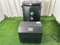Baignoire gonflable 1 CV à commande Wi-Fi 2026 pour refroidisseur d'eau avec UV et ozone, design moderne pour salle de bain