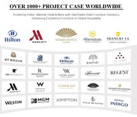 IDM Fabricant de mobilier hôtelier sur mesure 5 étoiles, ensembles de chambre d'hôtel OEM, têtes de lit, armoires et meubles de chambre pour projets mondiaux