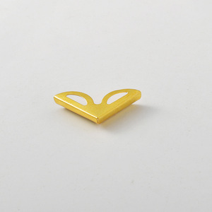 Book <b>Corner</b> Metal <b>Protector</b> Gold Plated Carbon Steel Minimalist Style For Notebook Menu Book Cover Protection - Product Image 2