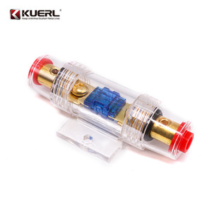 Kuerl ที่ยึดฟิวส์เครื่องเสียงรถยนต์บล็อกประกัน60A สำหรับการเชื่อมต่อเครื่องขยายเสียง - Product Image 4