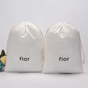 Сумка для ювелирных изделий с логотипом на заказ, хлопковая льняная упаковочная сумка, Подарочная сумка на шнурке