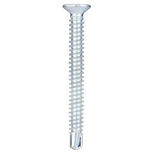 <b>Galvanized</b> Self Drilling <b>Screws</b> M4.2 Countersunk Head Phillips Drive Dovetail Tip for Metal Steel Roofing Sheet - Product Image 5