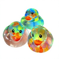 Vaseline Duck, un canard lumineux, un jouet moelleux intéressant qui s'illumine la nuit.