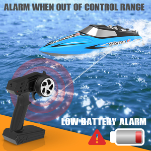 Thuyền điều khiển từ xa không chổi than tốc độ cao 2.4 GHz, tự cân bằng, dành cho hồ bơi và hồ nước, đồ chơi đua thuyền mạo hiểm - Product Image 5