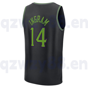 Expédition immédiate, uniformes de basket-ball américains de New Orleans, 100% polyester, respirant, séchage rapide, broderie, maillots NB # 1 <span class=keywords><strong>WILLIAMSON</strong></span> # 15 - Product Image 2