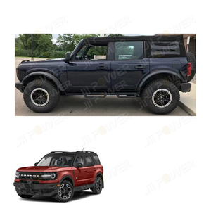 JP16 ODM Venta Caliente Nerf Bar Escalones Laterales Barras 4 Puertas Aluminio Paso Lateral Escalones Estribo Para Ford <span class=keywords><strong>Bronco</strong></span> 2021 <span class=keywords><strong>2022</strong></span> 2023 2024 - Product Image 1