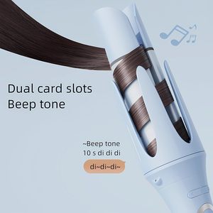 2025 Venta caliente rizador de pelo intercambiable hierro automático rizador de pelo giratorio 28mm pantalla Lcd máquina rizadora de pelo - Product Image 4