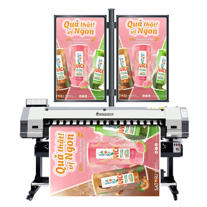 1.6m xp600/i3200 đầu Vinyl Sticker Poster bạt Cmyk máy in dung môi sinh thái để bán - Product Image 4