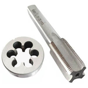 7/8 <span class=keywords><strong>inch</strong></span> UNC xoắn ốc vòi và chết thiết lập máy threading công cụ cho thép hợp kim thép không gỉ - Product Image 2