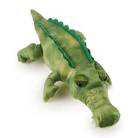 Nouveauté : Peluche d'alligator sauvage réaliste, personnalisable OEM/ODM, jouet en peluche souple, crocodile