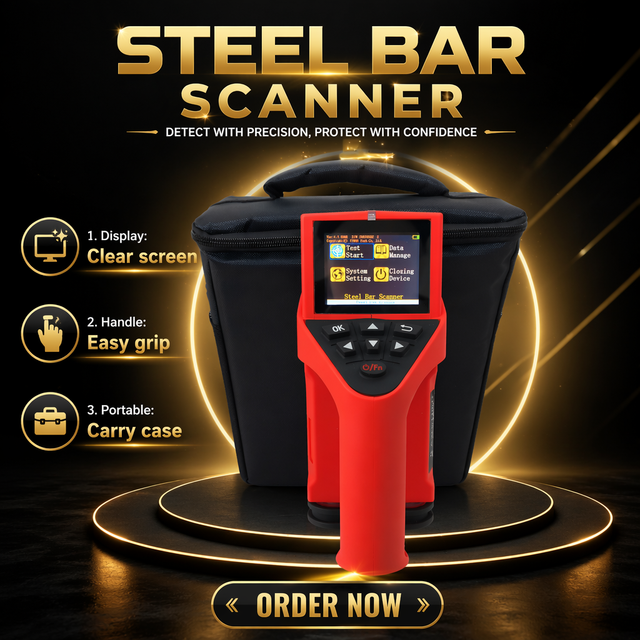 Non Destructive Concrete Steel Scanner for Infrastructure Inspection
