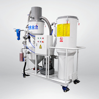 Sableuse robuste avec composants de moteur de pompe PLC du système de récupération du vide pour le contrôle de la corrosion des cales sèches des chantiers navals