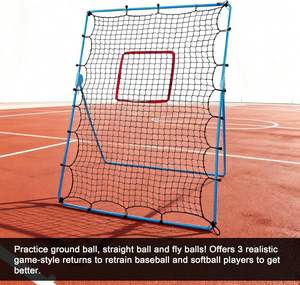 Red de Rebote para Béisbol |   Compañero de Práctica de Lanzamiento para Entrenamiento Profesional y Amateur, Ajusta los Ángulos, Voleibol - Product Image 5