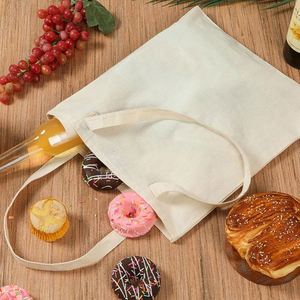 Sacs en tissu de coton réutilisables, légers, doux, 100% naturels, 5 oz, pour les courses - Product Image 2