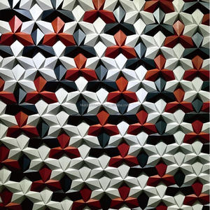 Briques et carreaux en béton UHPC 3D pour la décoration murale intérieure et extérieure des maisons, supermarchés, résistantes au feu, Nova 235*245*25mm (vente en gros) - Product Image 1