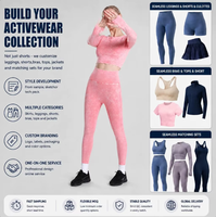 Vente directe d'usine, vêtements de sport sans couture pour femmes, ensembles de yoga, ensembles de hauts courts à manches longues, ensemble de fitness