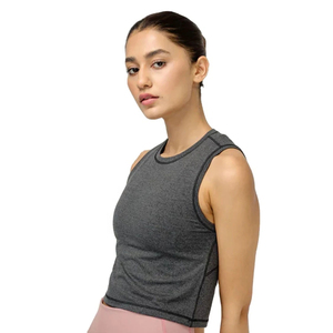 Débardeurs pour femmes en gros, col rond, design uni, 100 % coton, tissu doux, coupe décontractée, séchage rapide, respirant, écologique - Product Image 5