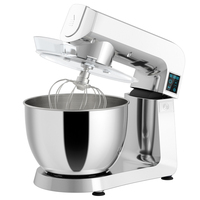 Appareil ménager de cuisine, batteur sur socle numérique 6,5L 7L 8L, mélangeur à gâteau alimentaire, 1800W 1200W, batteur sur socle